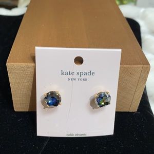 Kate Spade stud cubic zirconia earrings